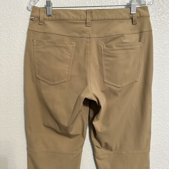Lululemon Pants Mens Size 30 ABC Classic Fit Trouser Warpstreme Artifact Brown - Picture 5 of 14